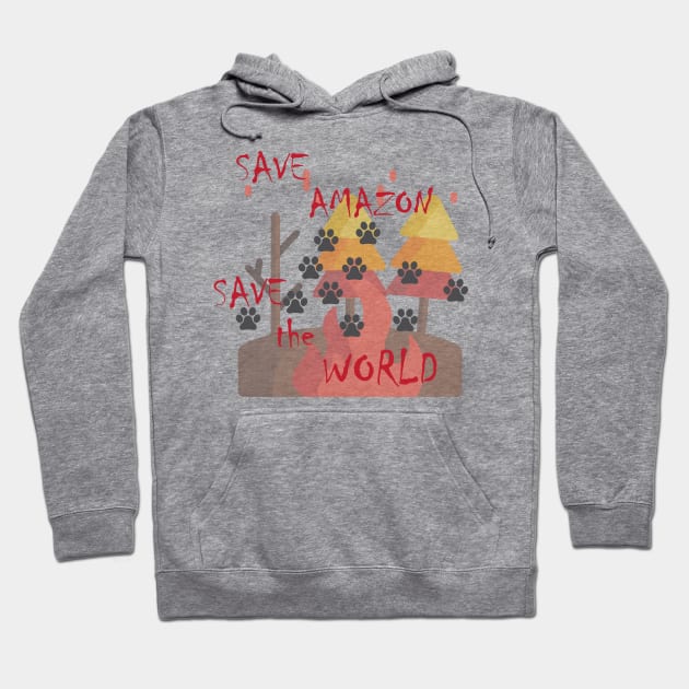 save Amazon save the World Hoodie by ngoclucbkhn